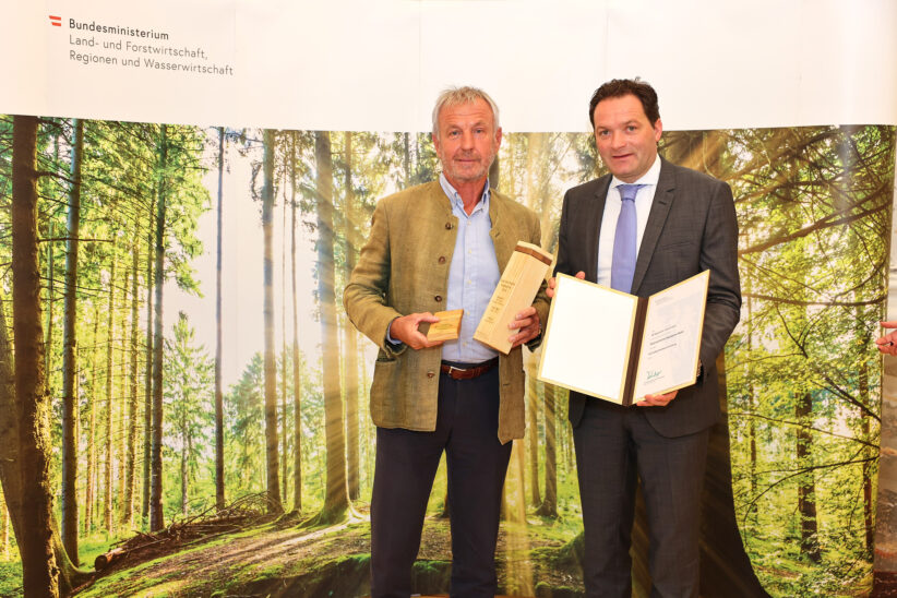 Florian Fritsch gewinnt den "Staatspreis  Wald"